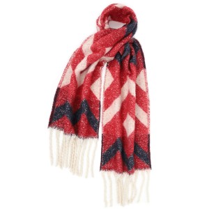 Κασκόλ μπορντώ Κωδ. 58506