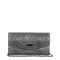 Γυναικείο βραδινό τσαντάκι clutch animal print γκρι 21028