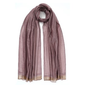 ΕΣΑΡΠΑ ΠΟΛΥΕΣ. 70*180 ΜΕ ΧΡΥΣ. ΛΕΠΤ. ΡΙΓΕΣ ΡΟΖ