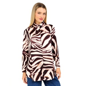 ΠΟΥΚΑΜΙΣΟ ΠΟΛΥΕΣ. ΤΥΠ.ΖΕΒΡΑ ΚΑΦΕ/ΜΠΕΖ