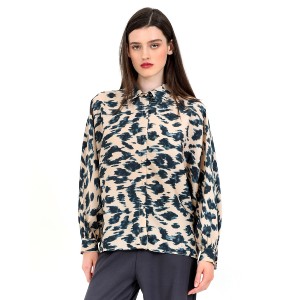 ΠΟΥΚΑΜΙΣΟ ΠΟΛΥΕΣ. ΦΑΡΔΥ ΜΑΝΙΚΙ ΜΠΛΕ/ΜΠΕΖ