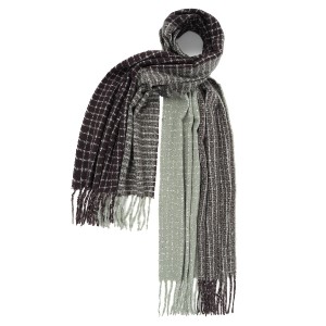 ΠΑΣΜΙΝΑ ΠΟΛΥΕΣ. 70*180 ΔΙΧΡ. ΣΧΕΔ. ΤΕΤΡΑΓ. ΠΡΑΣΙΝΗ/ΚΑΦΕ