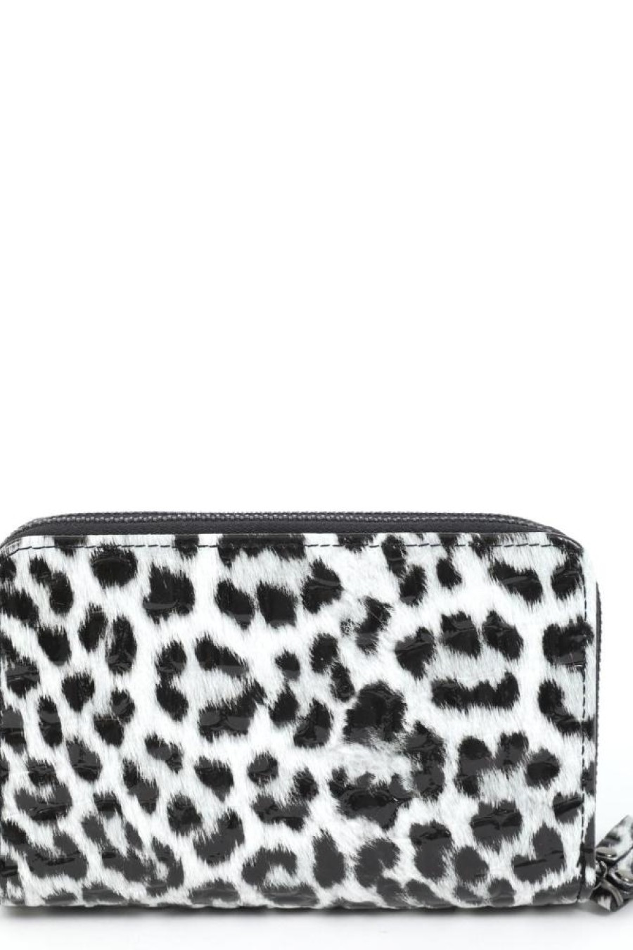 Πορτοφόλι animal print μαύρο 67201