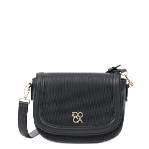 ΤΣΑΝΤΑ ΣΥΝΘ. ΧΙΑΣΤΙ ΜΕ ΤΥΠΩΜΑ ΠΛΕΞΗ,ΜΑΥΡΗ