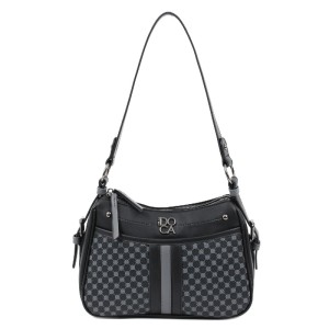 ΤΣΑΝΤΑ ΩΜΟΥ ΣΥΝΘ.ΤΥΠ.ΚΥΚΛΟΙ ΜΕ ΤΡΙΦΥΛΛΙΑ,ΜΑΥΡΗ