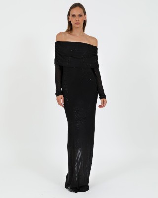 ΦΟΡΕΜΑ ΠΟΛΥΕΣ.ΜΑΚΡΥ ΜΑΥΡΟ ΜΕ ΜΑΥΡΕΣ ΧΑΝΤΡΕΣ