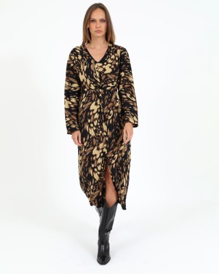 ΦΟΡΕΜΑ ΠΟΛΥΕΣ.ΜΑΚΡΥ ΛΕΟΠΑΡ ΜΕ ΣΚΙΣΙΜΟ ΚΑΦΕ/ΜΠΕΖ