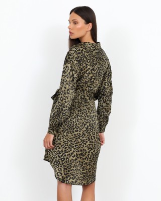 ΦΟΡΕΜΑ ΠΟΛΥΕΣ.ΜΑΚΡΥ ΛΕΟΠΑΡ ΠΡΑΣΙΝΟ/ΜΑΥΡΟ