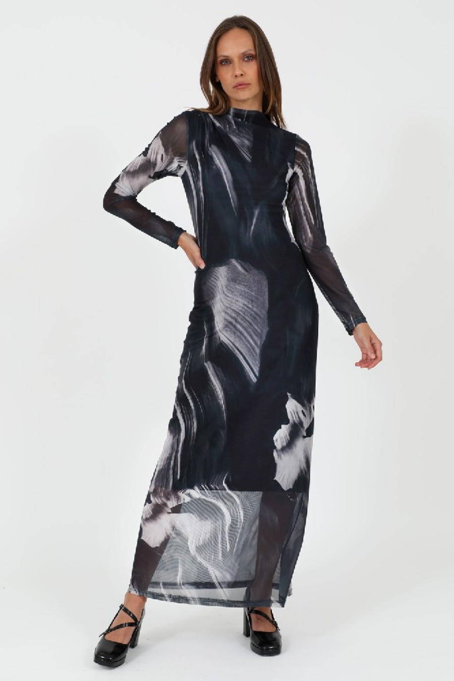 ΦΟΡΕΜΑ ΒΙΣΚΟΖ/ΠΟΛΥΕΣ. ΜΑΚΡΥ ΔΙΧΤ.ΔΙΑΦΑΝ.ΜΑΥΡΟ