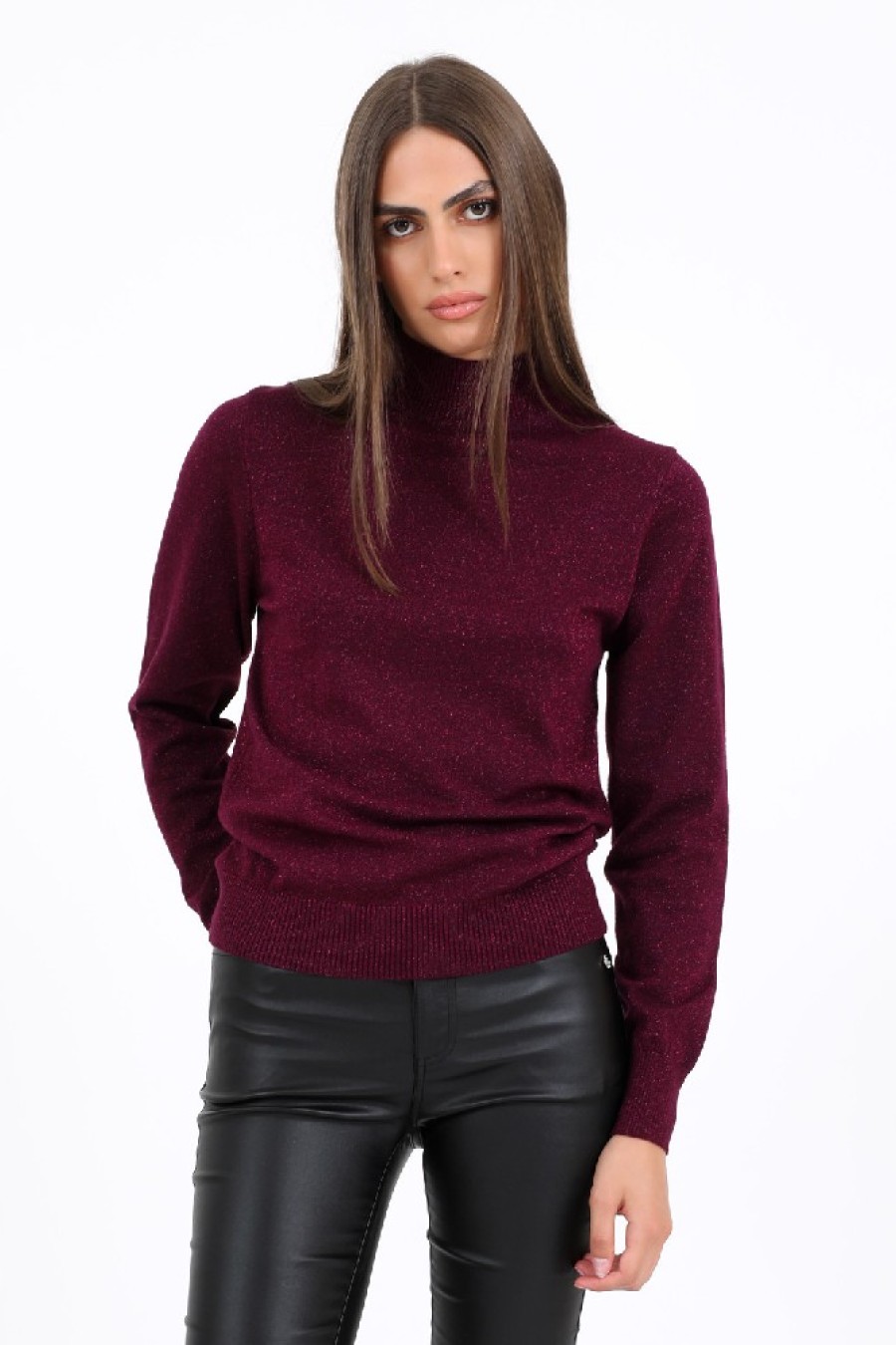 ΜΠΛΟΥΖΑ ΒΙΣΚΟΖ/ΠΟΛ/ΝΑΪΛ.ΠΛΕΚΤ.ΜΩΒ ΜΕ ΛΟΥΡΕΞ