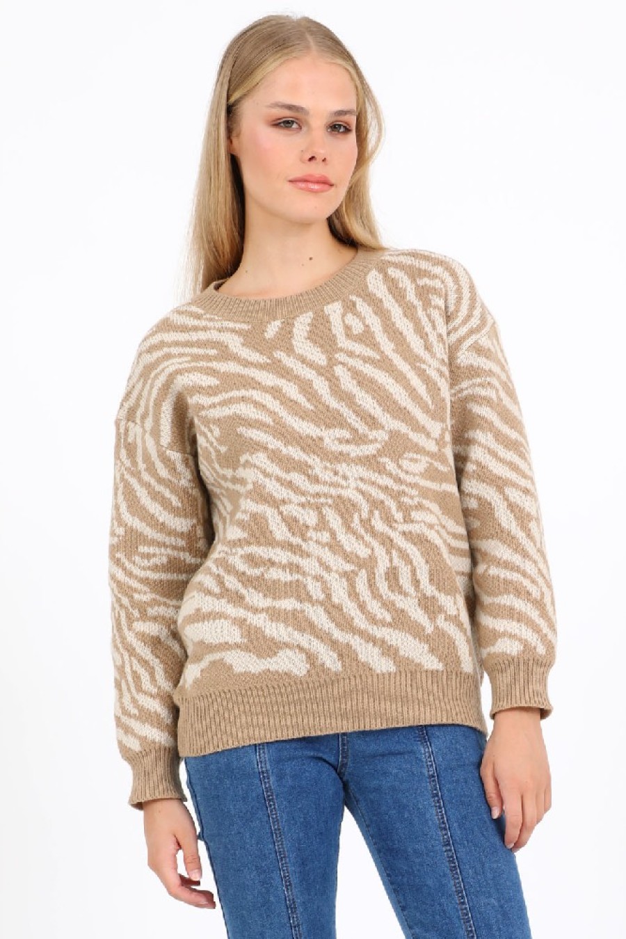 ΠΟΥΛΟΒΕΡ ΠΟΛΥΕΣΤ. ΠΛΕΚΤ.ΤΥΠ.ΖΕΒΡΑ ΚΑΜΕΛ/ΜΠΕΖ