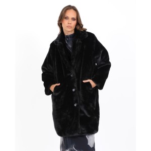 ΠΑΛΤΟ ΠΟΛΥΕΣ.ΓΟΥΝΙΝΟ ΜΑΚΡΥ ΜΑΥΡΟ