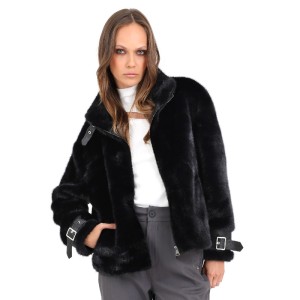 ΜΠΟΥΦΑΝ ΠΟΛΥΕΣ.ΓΟΥΝΑ ΦΕΡΜ.ΤΟΚΑ ΜΑΝΙΚΙ ΜΑΥΡΟ