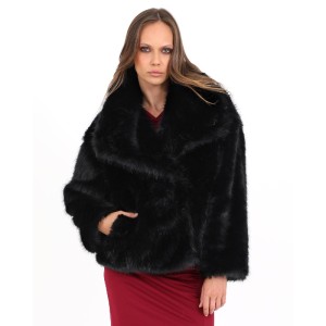 ΠΑΛΤΟ ΠΟΛΥΕΣ.ΓΟΥΝΑ ΚΟΝΤΟ ΦΑΡΔΥ ΓΙΑΚΑ ΜΑΥΡΟ