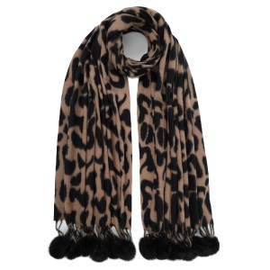 ΠΑΣΜΙΝΑ ΠΟΛΥΕΣ. 70*180 ΑΝΙΜΑΛ ΜΕ ΠΟΝ-ΠΟΝ ΜΠΕΖ/ΜΑΥΡΟ