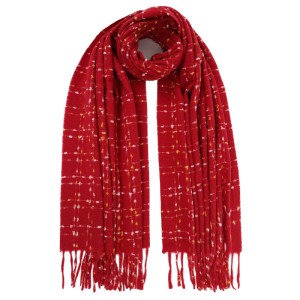 ΠΑΣΜΙΝΑ ΠΟΛΥΕΣ. 65*180 ΜΟΤΙΒΟ ΤΕΤΡΑΓ.KOKKINH