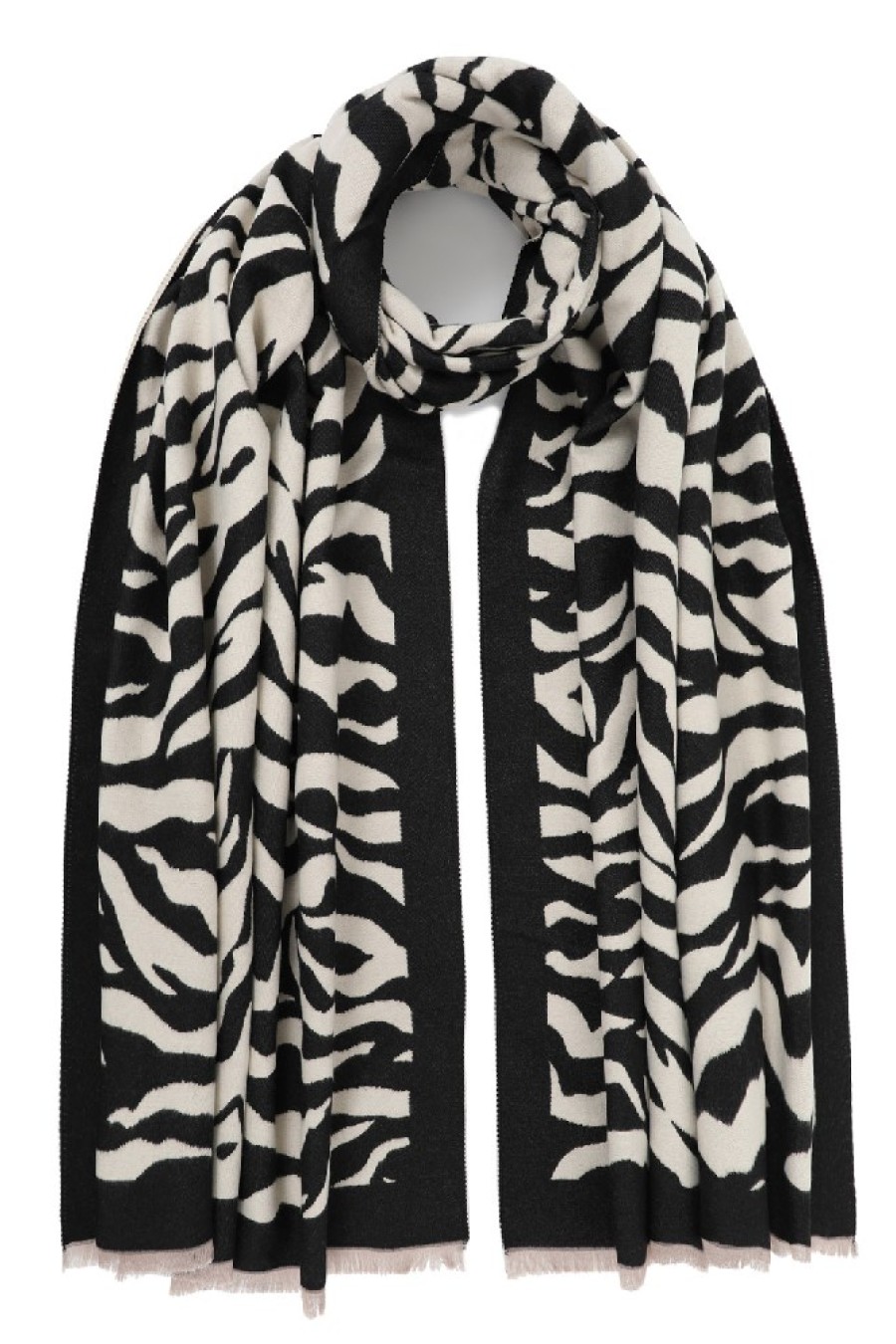 ΠΑΣΜΙΝΑ ΠΟΛΥΕΣ/ΒΙΣΚΟΖ 70*180 TYP.ΖΕΒΡΑ ΜΑΥΡΗ/ΜΠΕΖ