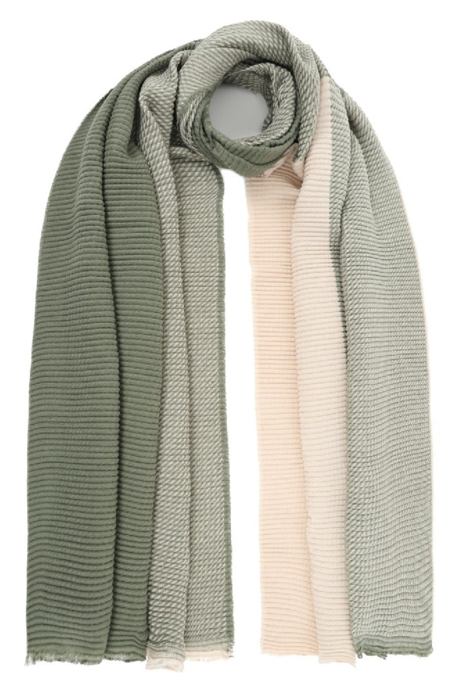 ΠΑΣΜΙΝΑ ΠΟΛΥΕΣ. 70*180 ΔΙΧΡΩΜ. ΠΛΙΣΕ ΠΡΑΣΙΝΗ/ΜΠΕΖ