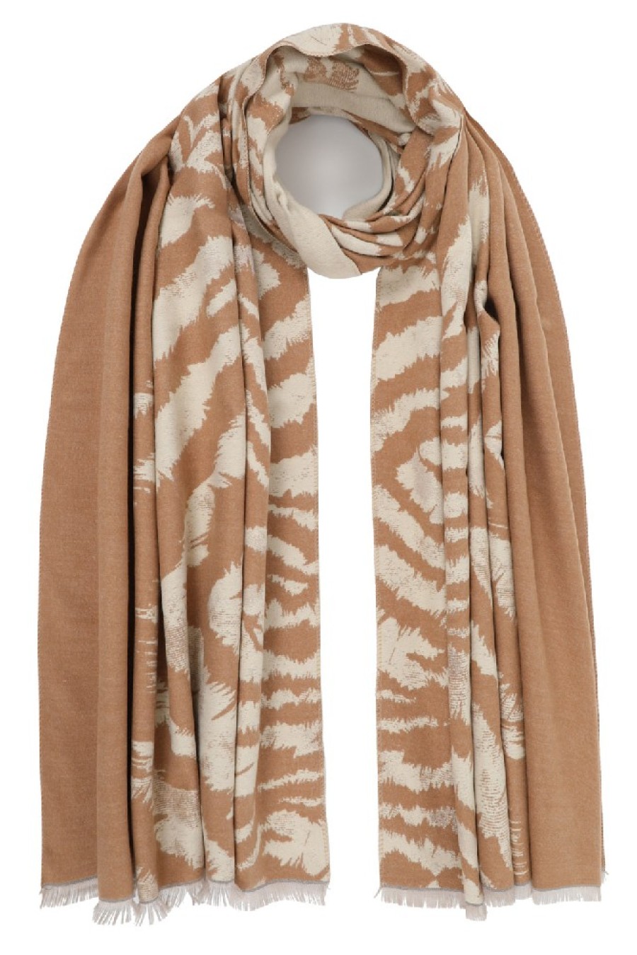 ΠΑΣΜΙΝΑ ΠΟΛΥΕΣ. 65*180 ΤΥΠ.ΜΙΣΟ ΖΕΒΡΑ ΚΑΜΕΛ/ΜΠΕΖ