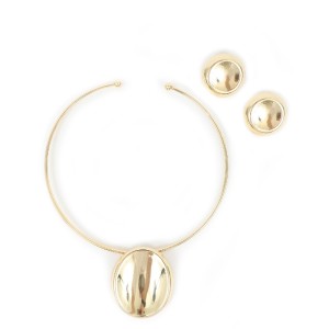 ΚΟΛΙΕ ΣΙΔΕΡΕΝ. ΟΒΑΛ ΜΕ ΣΤΡΟΓ.ΣΚΟΥΛ. ΧΡΥΣΟ