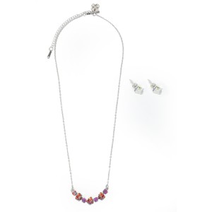 ΣΕΤ ΚΟΛΙΕ/ΣΚΟΥΛΑΡ. ΓΥΑΛΙ/ΑΤΣΑΛΙ ΑΣΗΜΙ ΣΕΙΡΑ ΜΩΒ ΠΕΤΡΕΣ