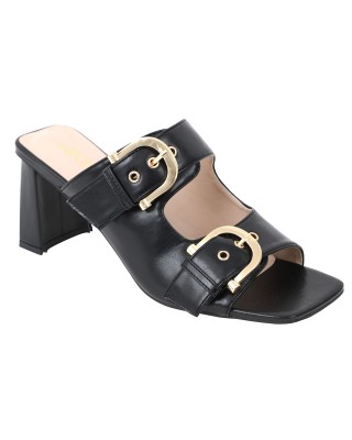 Mules μαύρα 73225