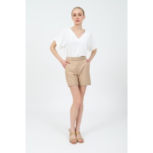 Σορτς μπεζ 39877