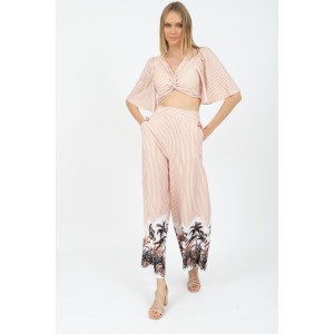 Παντελόνι μπεζ 40045