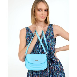 Γυναικεία τσάντα χιαστί γαλάζια 20119 Γυναικεία τσάντα χιαστί γαλάζια 20119