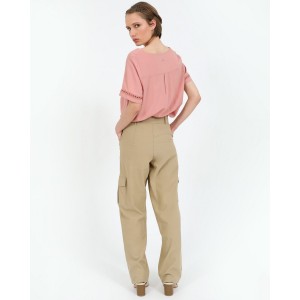 Cargo παντελόνι μπεζ 40566