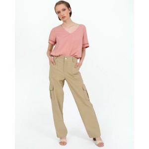 Cargo παντελόνι μπεζ 40566