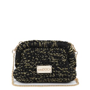 ΤΣΑΝΤΑ ΠΟΛΥΕΣ. ΧΙΑΣΤ. ΜΕΤΑΛ.ΚΛΕΙΣ.ΜΑΥΡΗ/ΧΡΥΣΗ