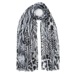 ΕΣΑΡΠΑ ΠΟΛΥΕΣ. 80*180 ΤΥΠ. ΖΕΒΡΑ ΛΕΟΠΑΡ ΜΑΥΡΗ