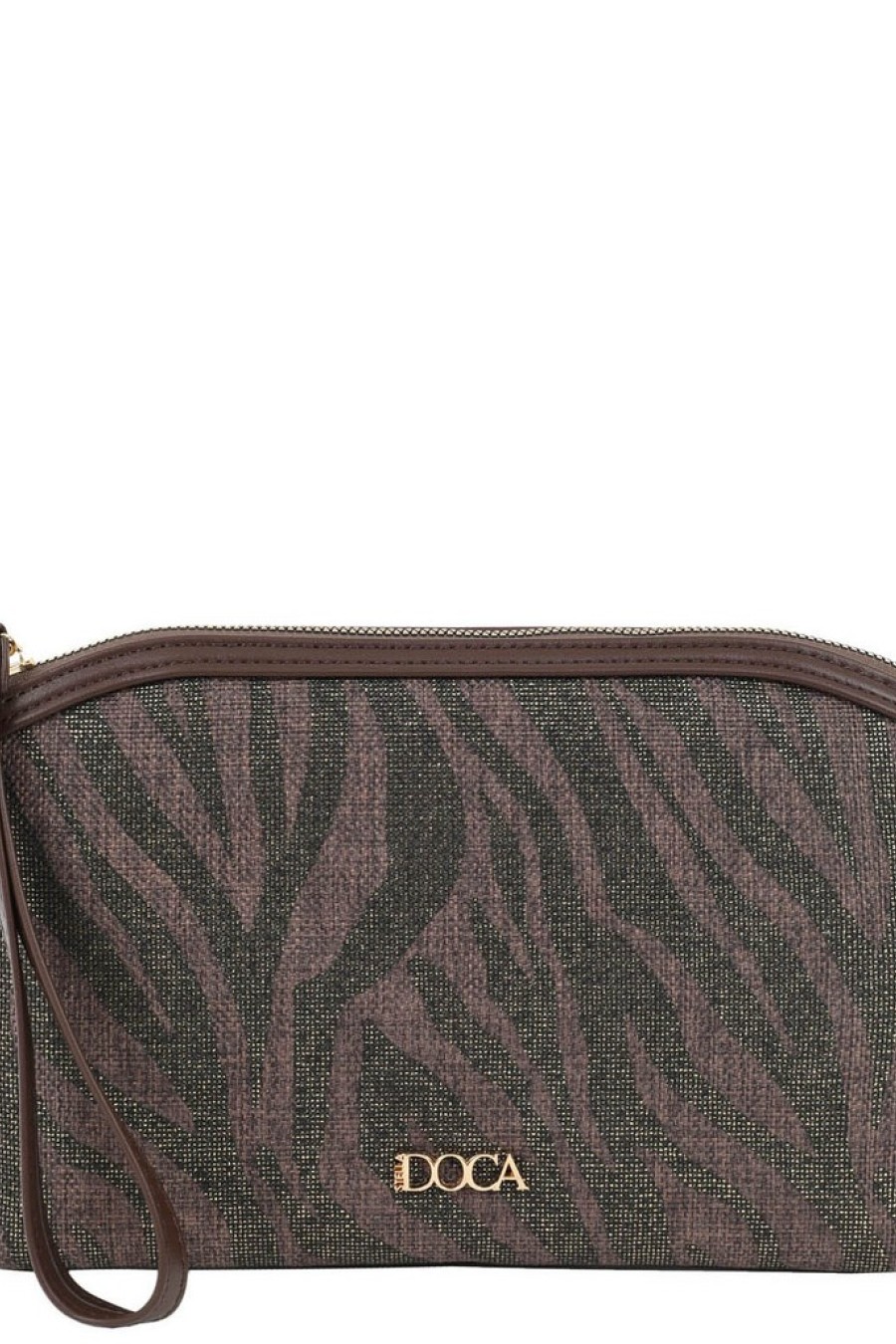 ΤΣΑΝΤΑ ΦΑΚΕΛ.ΥΦΑΣΜ.ΖΕΒΡΑ ΚΑΦΕ/ΧΡΥΣΟ