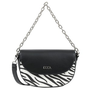 ΤΣΑΝΤΑ ΣΥΝΘ. ΧΙΑΣΤΙ ΜΕ ΚΑΠΑΚΙ ,ΤΥΠΩΜΑ ΖΕΒΡΑ,ΜΑΥΡΗ