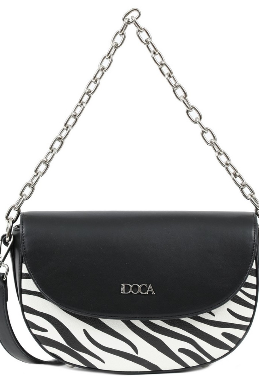 ΤΣΑΝΤΑ ΣΥΝΘ. ΧΙΑΣΤΙ ΜΕ ΚΑΠΑΚΙ ,ΤΥΠΩΜΑ ΖΕΒΡΑ,ΜΑΥΡΗ