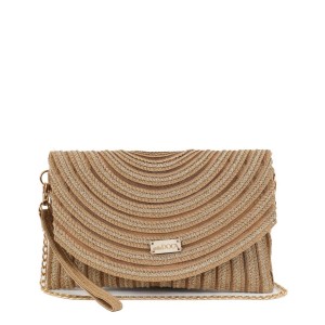 ΤΣΑΝΤΑ ΨΑΘΙΝ.ΧΙΑΣΤ.ΚΑΠ.ΜΕ ΡΙΓΕΣ ΜΠΕΖ/ΧΡΥΣΗ