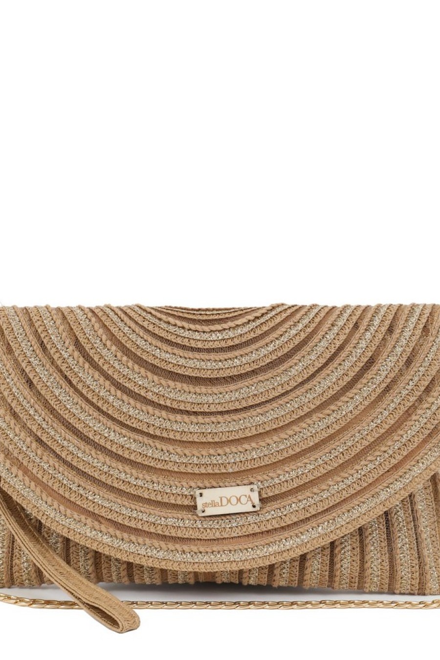 ΤΣΑΝΤΑ ΨΑΘΙΝ.ΧΙΑΣΤ.ΚΑΠ.ΜΕ ΡΙΓΕΣ ΜΠΕΖ/ΧΡΥΣΗ