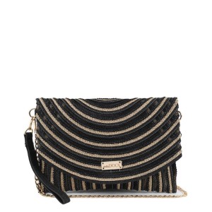 ΤΣΑΝΤΑ ΨΑΘΙΝ.ΧΙΑΣΤ.ΚΑΠ.ΜΕ ΡΙΓΕΣ ΜΑΥΡΗ/ΧΡΥΣΗ