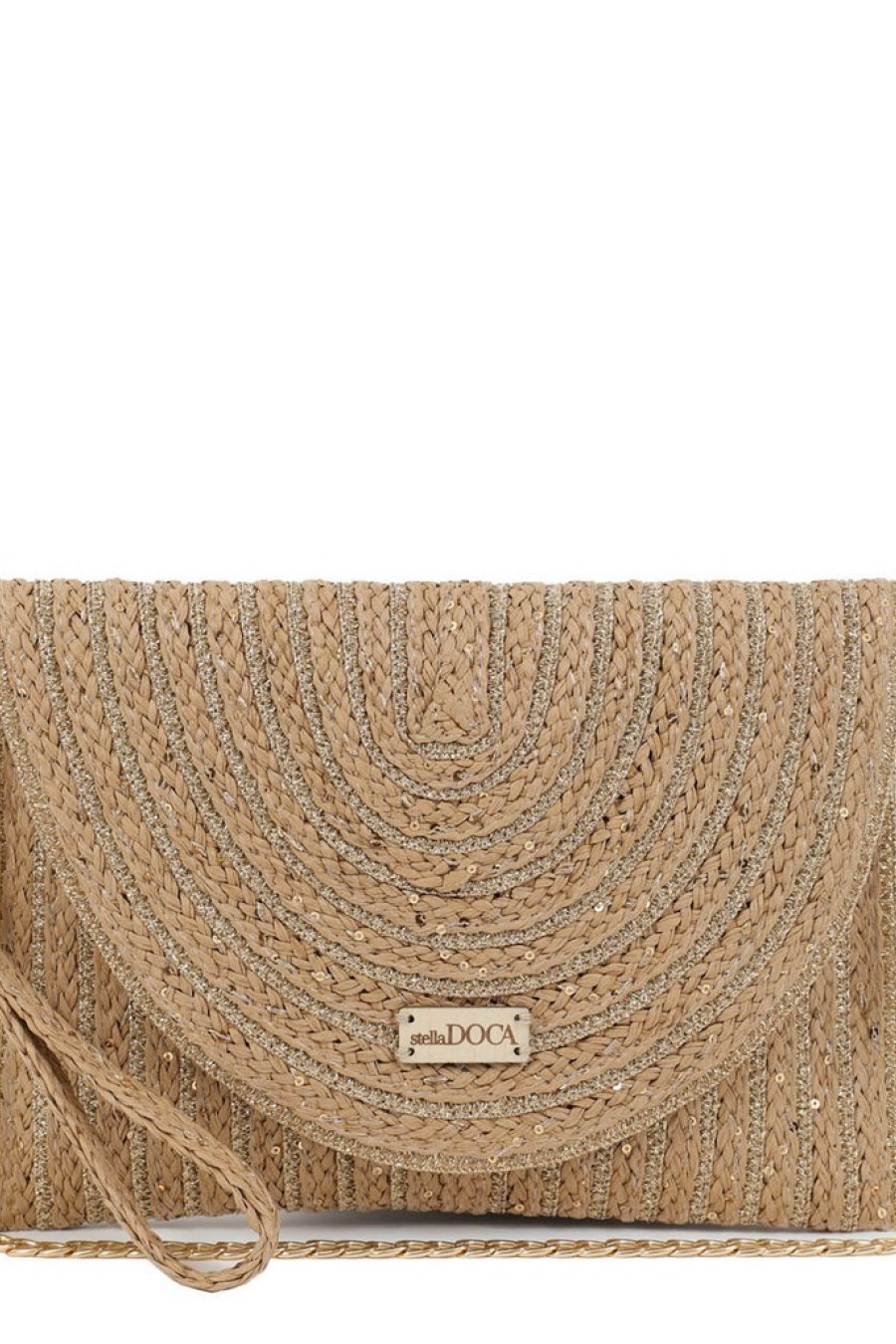 ΤΣΑΝΤΑ ΨΑΘΙΝ.ΧΙΑΣΤ.ΟΒΑΛ.ΚΑΠ.ΜΠΕΖ ΜΕ ΧΡΥΣΕΣ ΡΙΓΕΣ