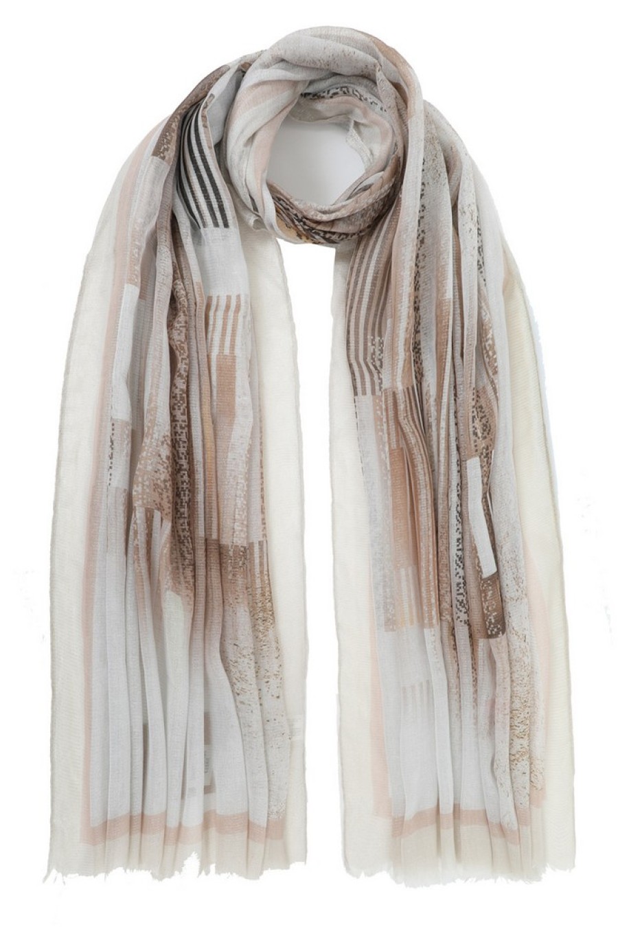 ΦΟΥΛΑΡΙ-ΠΑΡΕΟ ΠΟΛ. 85*180 ΓΕΩΜΕΤ.ΣΧΗΜ.ΜΠΕΖ