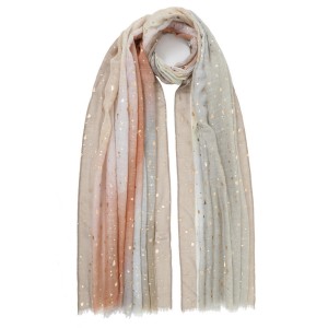 ΦΟΥΛΑΡΙ-ΠΑΡΕΟ ΠΟΛ. 85*180 ΧΡΥΣ.ΠΙΤΣΙΛ.ΜΠΕΖ