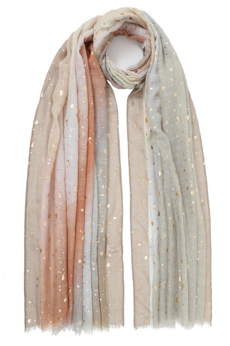 ΦΟΥΛΑΡΙ-ΠΑΡΕΟ ΠΟΛ. 85*180 ΧΡΥΣ.ΠΙΤΣΙΛ.ΜΠΕΖ