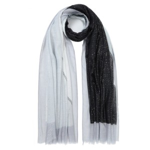 ΦΟΥΛΑΡΙ-ΠΑΡΕΟ ΠΟΛ. 85*180 ΑΛΥΣ.ΧΡ.ΠΙΤΣ.ΜΑΥΡΟ