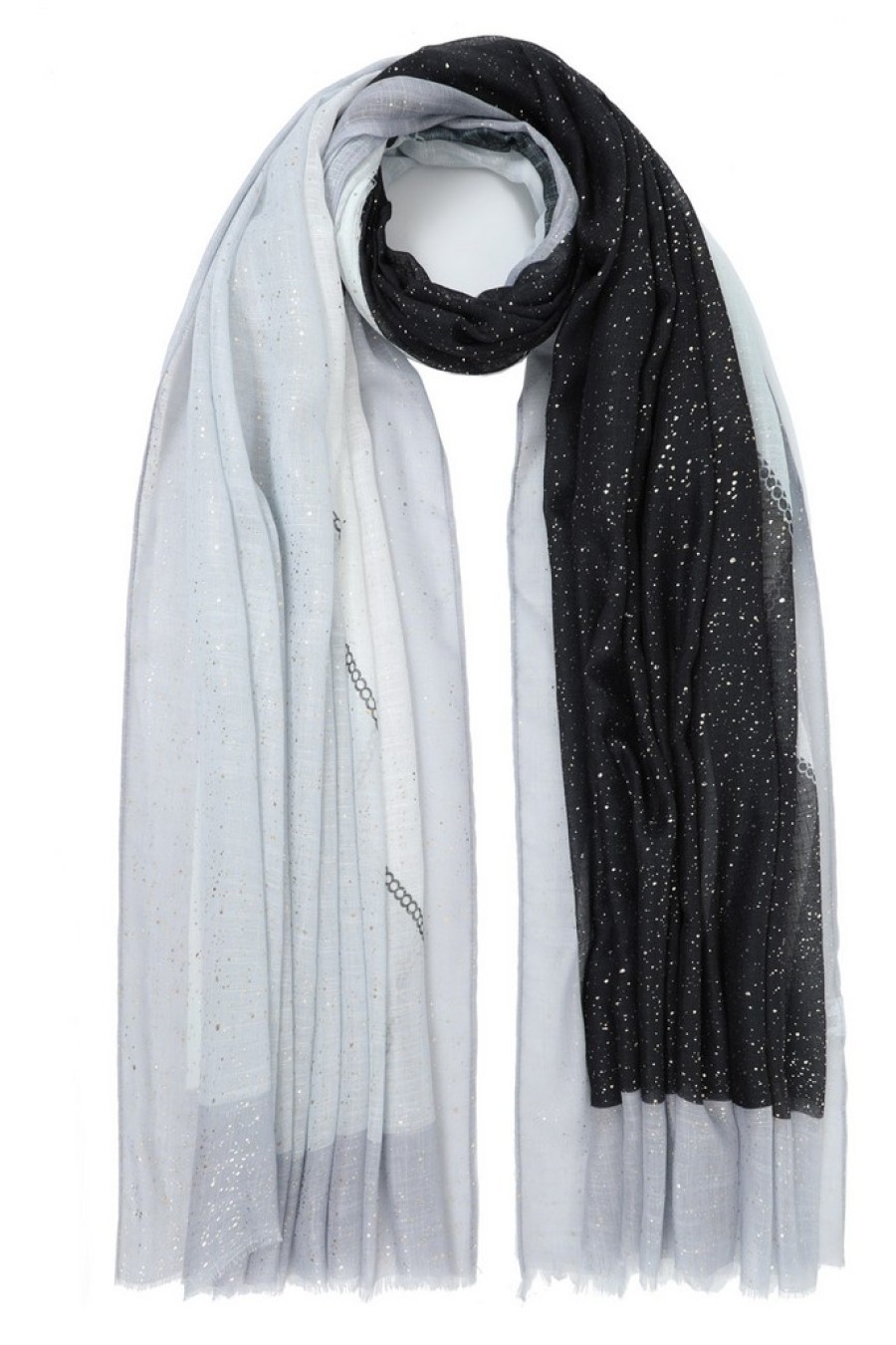 ΦΟΥΛΑΡΙ-ΠΑΡΕΟ ΠΟΛ. 85*180 ΑΛΥΣ.ΧΡ.ΠΙΤΣ.ΜΑΥΡΟ