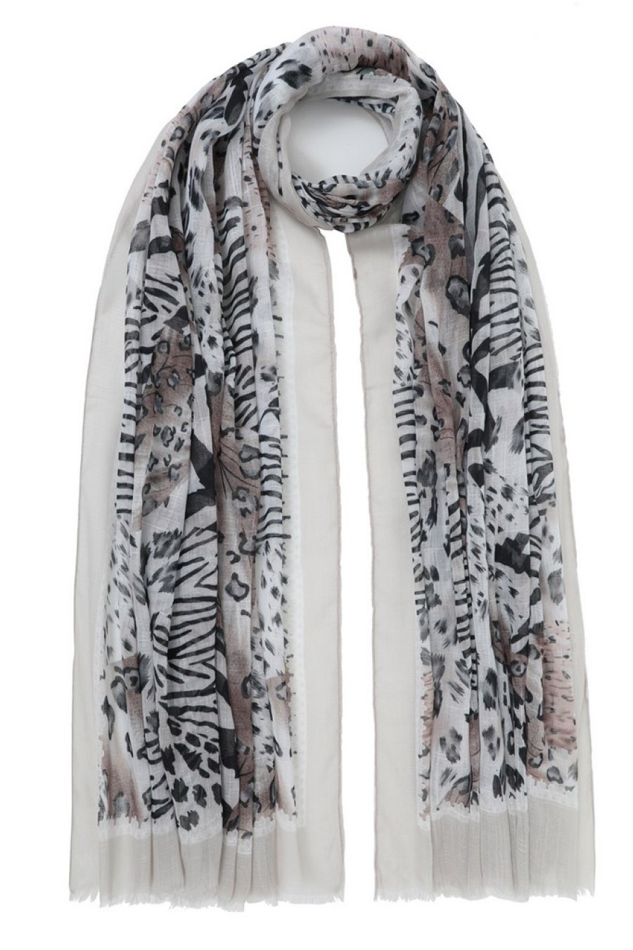 ΦΟΥΛΑΡΙ-ΠΑΡΕΟ ΠΟΛ. 85*180 ΖΕΒΡΑ/ΛΕΟΠΑΡ ΜΑΥΡΟ