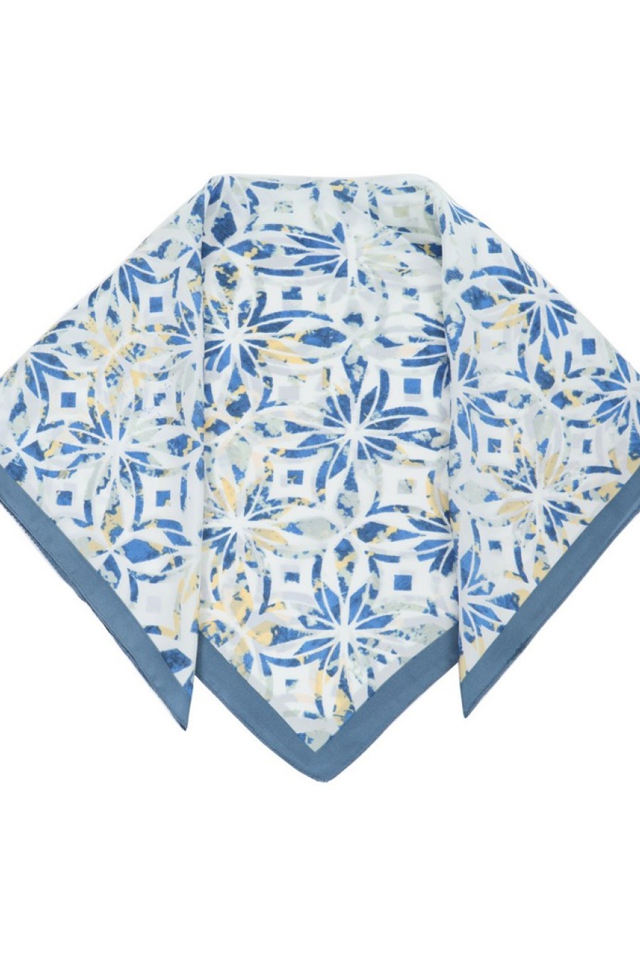 ΦΟΥΛΑΡΙ ΠΟΛ. 70*70 ΤΥΠ.ΛΟΥΛΟΥΔΙΑ ΜΠΛΕ/ΑΣΠΡΟ