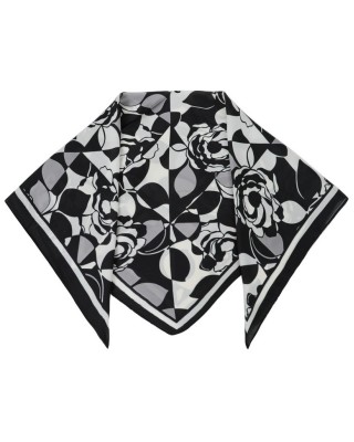 ΦΟΥΛΑΡΙ ΠΟΛ. 70*70 ΜΕΓ.ΛΟΥΛΟΥΔ. ΜΑΥΡΟ/ΑΣΠΡΟ