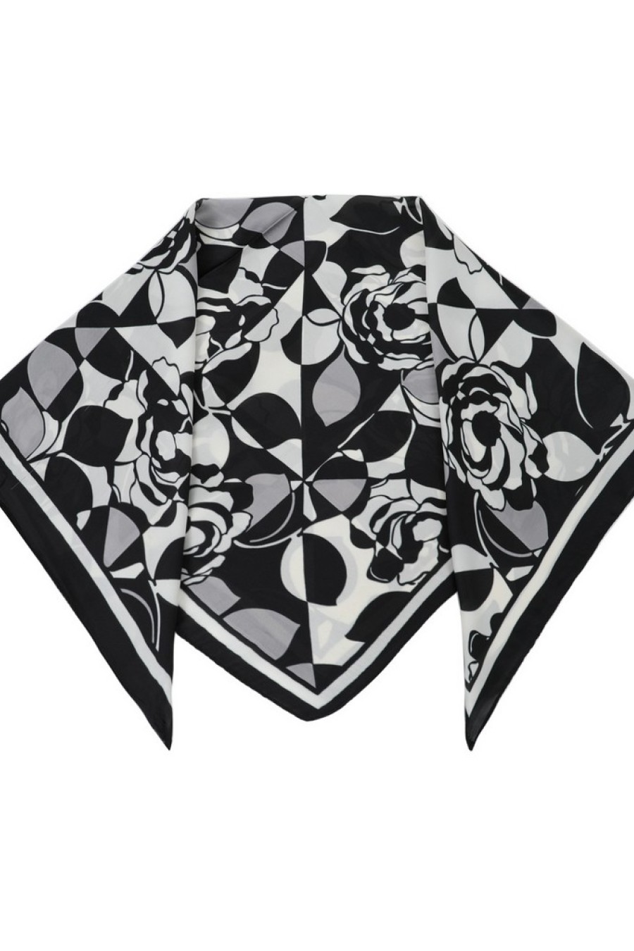 ΦΟΥΛΑΡΙ ΠΟΛ. 70*70 ΜΕΓ.ΛΟΥΛΟΥΔ. ΜΑΥΡΟ/ΑΣΠΡΟ