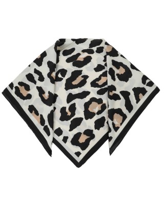 ΦΟΥΛΑΡΙ ΠΟΛ. 70*70 ΜΕΓ.ΛΕΟΠΑΡ ΜΑΥΡΟ/ΜΠΕΖ